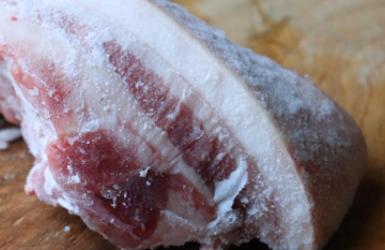 冷冻的猪肉解冻后再冷冻有没有后果