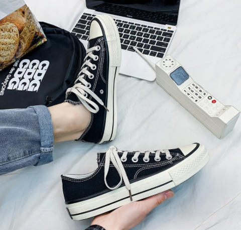 女生买匡威选低帮还是高帮