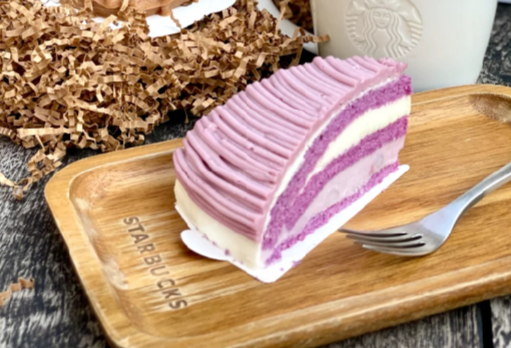 星巴克醇厚芋泥蛋糕好吃吗