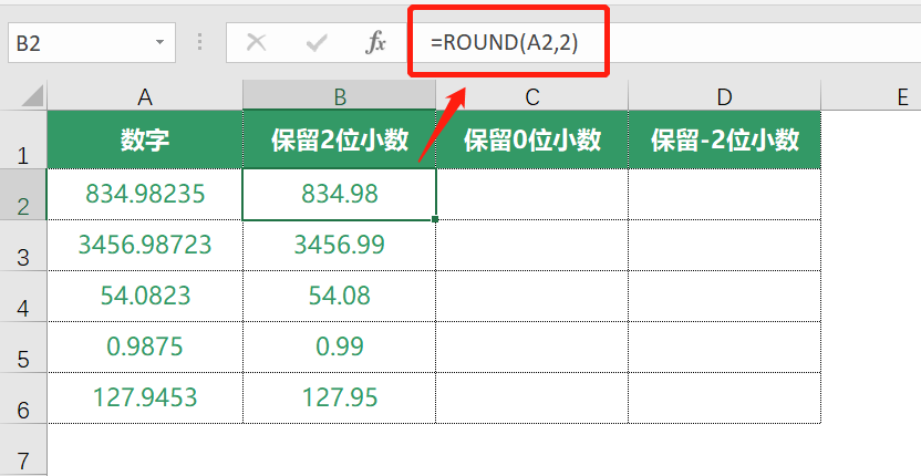 round函数怎么用(Excel中的Round函数)