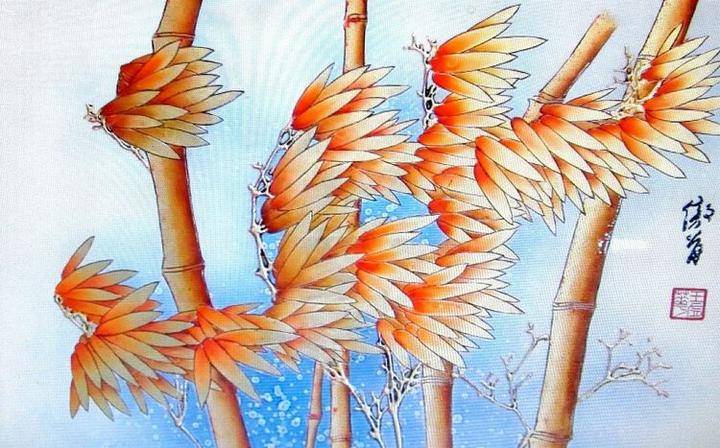 银箔漆(油漆颜色大全色板图片)