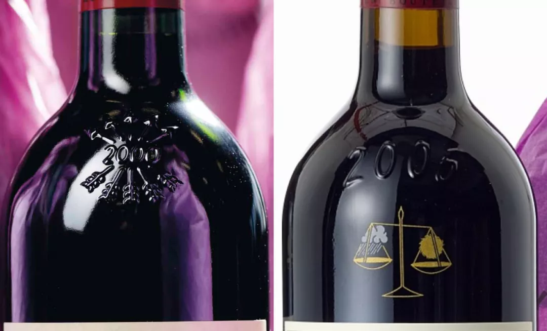 拉菲酒标(6处细节,鉴定大拉菲真假)