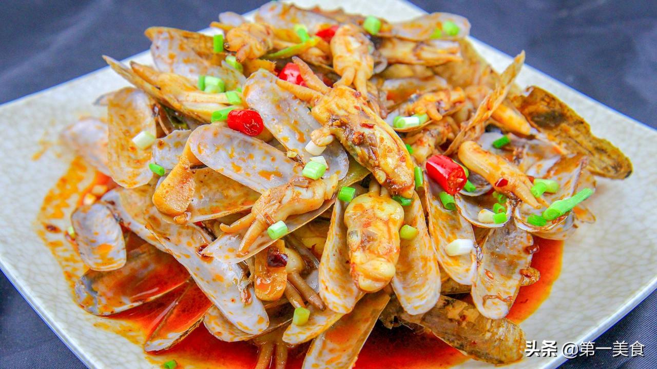 蛏子怎么吃(香辣蛏子这样做)
