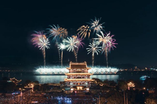 2021国庆节橘子洲头有烟花吗