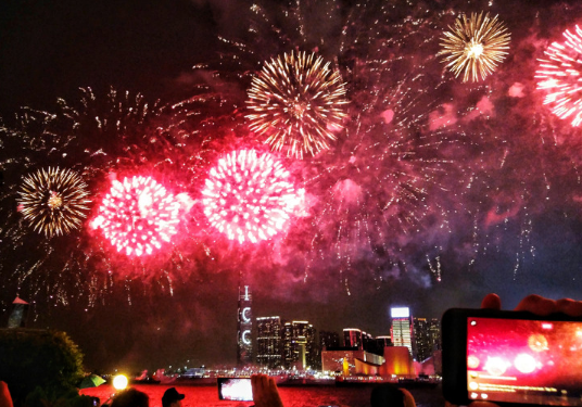 2022元旦哪里有烟花表演