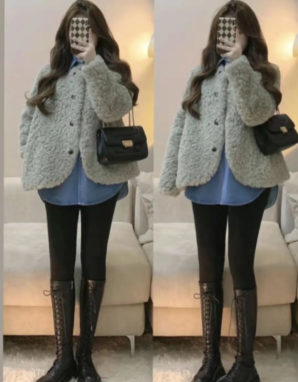 鲨鱼裤怎么配打底