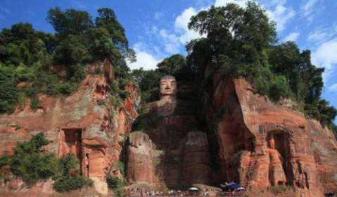 乐山大佛可以拍照发朋友圈