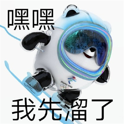 冰墩墩表情包可爱图片2021