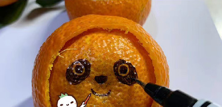 冰墩墩用橘子皮怎么做