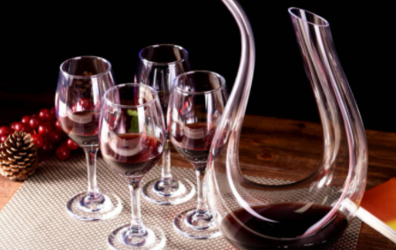 u型红酒醒酒器内底部怎么清洗