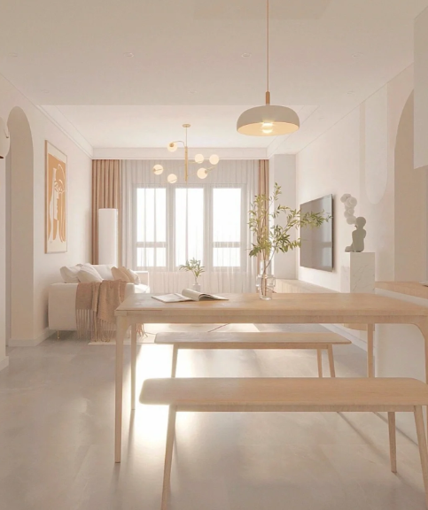 奶油风地砖用什么颜色