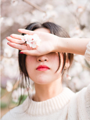 2022看樱花不露脸怎么拍照