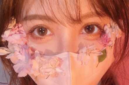 口罩花拍照怎么拍出高级感