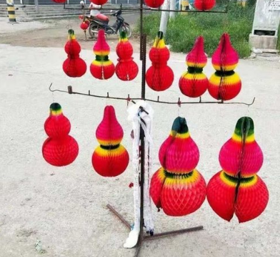 东北端午节的纸葫芦不扔行吗