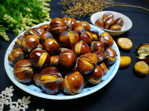 一个板栗相当一碗饭的热量吗