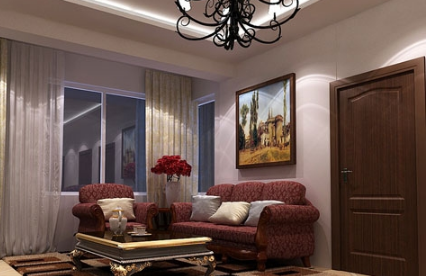 客厅沙发背景墙挂什么画好