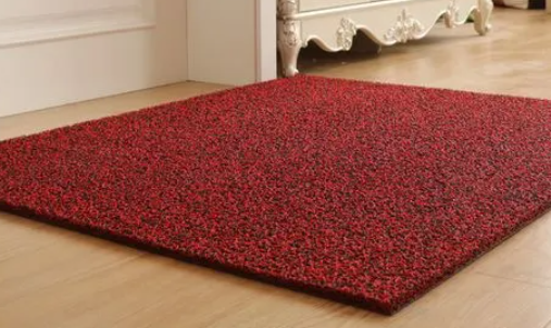 门口能放红色地垫吗