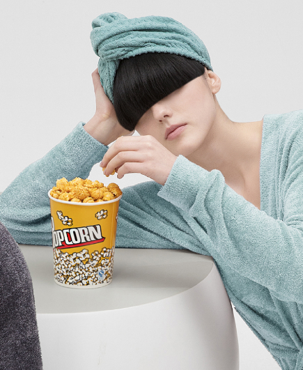 头罩型干发帽怎么戴