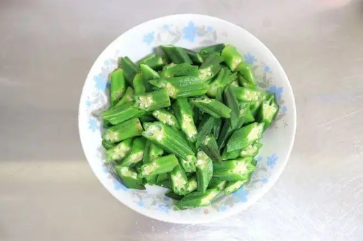 秋葵没焯水已经切好了怎么办