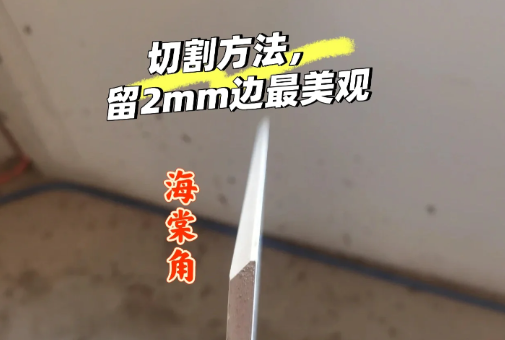 海棠角有必要吗