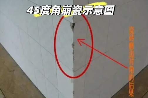 海棠角和45度角的区别