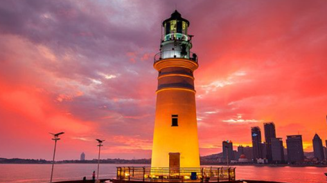 2022青岛夏天几点天黑