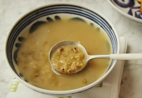 绿豆汤煮烂了还败火吗