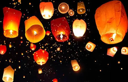 2022七夕节放孔明灯吗