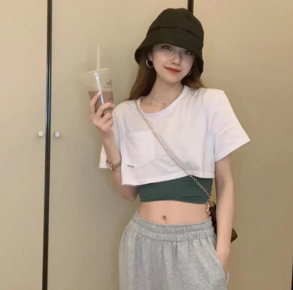 夏季里面背心吊带外面怎么穿2022