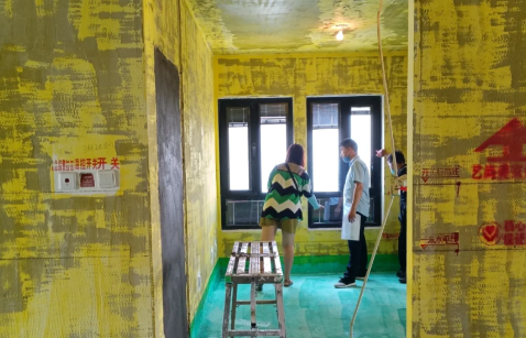 铲完墙皮多久刷墙固