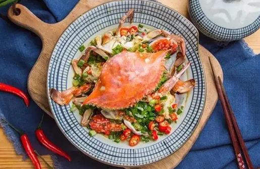 梭子蟹没蒸熟能吃吗