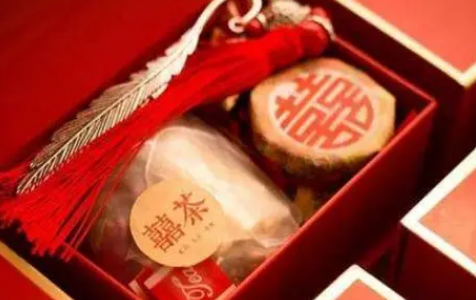 结婚送喜饼拿几件东西