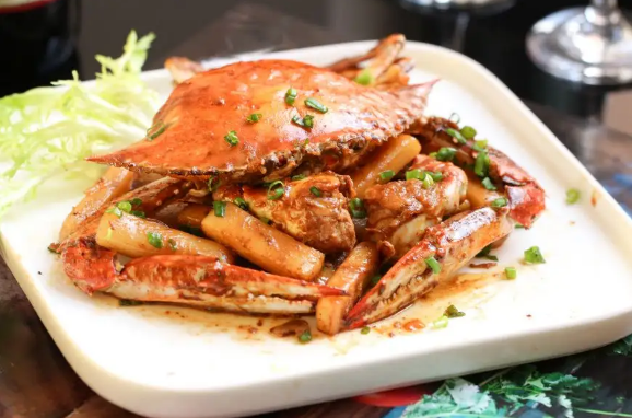 炒梭子蟹一定要沾淀粉吗