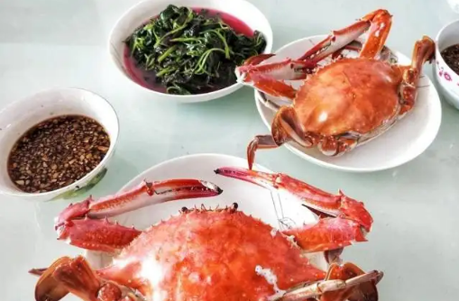 梭子蟹清蒸用什么蘸料好吃