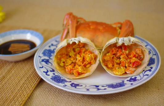 蟹蒸出来怎么蟹黄变黑了