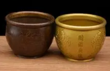 纯铜百福缸里面放什么旺财