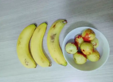 香蕉和冬枣一起吃是什么味道