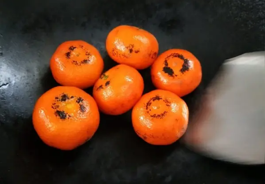 空气炸锅烤橘子温度和时间