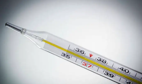 粗的水银温度计是测腋温的吗