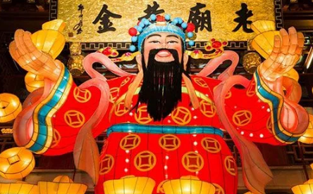 2023春节请财神爷贴大门上吗