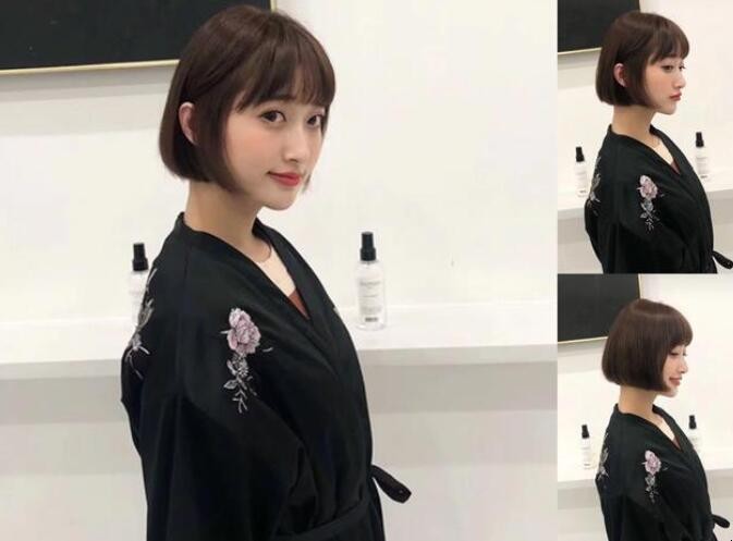 长脸适合短发吗
