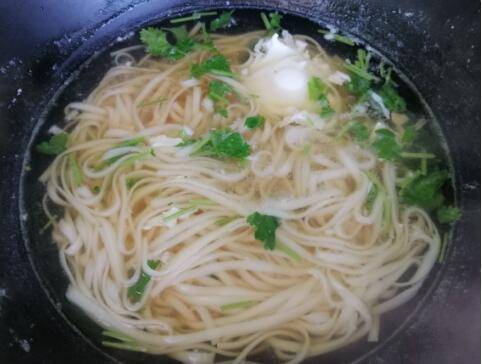 开水能把挂面烫熟吗