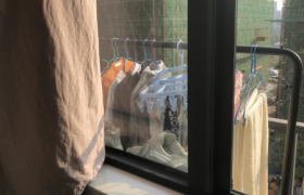 公寓晒衣服滴水怎么解决