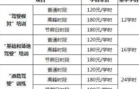 驾校学时费还要另交吗