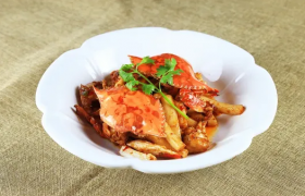 梭子蟹肉吃起来粉粉的什么情况