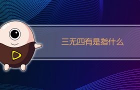 三无四有是指什么