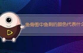 鱼骨图中鱼刺的颜色代表什么